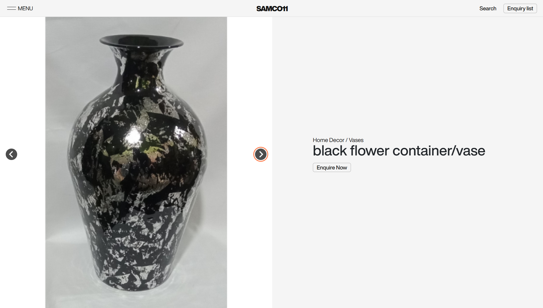 samco11 website screenshot 5